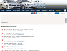 Tablet Screenshot of golfgteforum.com